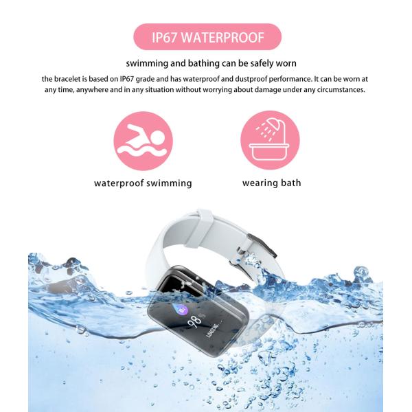 Health Full Touch SmartWatch Cordless Electrostatic Backpack Sprayer Test Smart Watch 60g