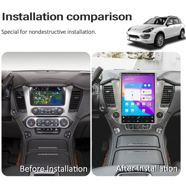 14.4 inch Android 11 Car Radio For 2014-2020 Chevroler Suburban Tahoe GMC Yukon Carplay GPS Navigation Multimedia Player
