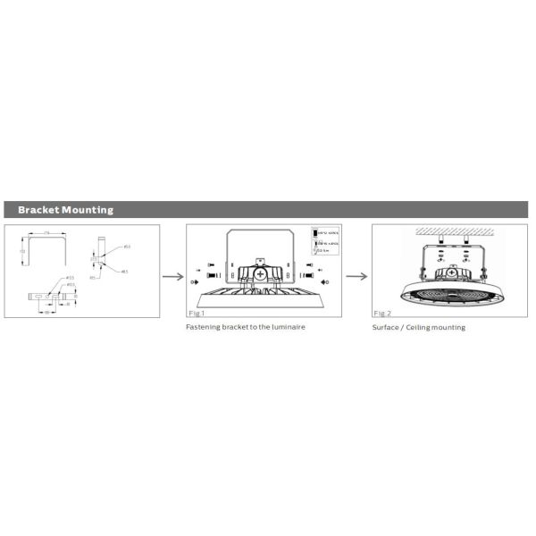 LED Highbay Light with Multiple Control Options Including 1 10V Motion Sensor and Emergency Lighting for Flexible Industrial