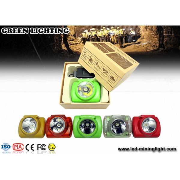 High performance rechargeable mining cap lamps 0.7W 190mA energy saving