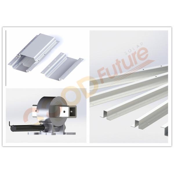 1000V 1500V Flat Single Axis Solar Tracker Set Night Reset Function