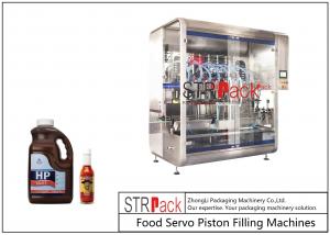 Quality Fully Automatic Sauce Jar Brown Sauce Food Bottle Filling Machine Food Packaging Machine for sale