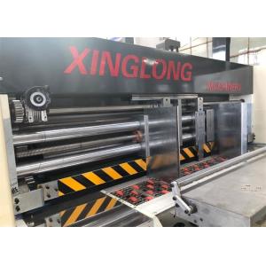 Automatic Carton Box Maker 4 Colors Flexo Printing Slotting Machine