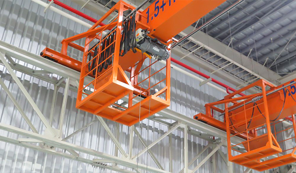 Chain Drive Cable Tray Machine - Close-up