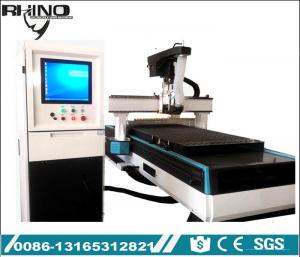 Wood CNC Router Engraver , ATC CNC Router with NK260 Program Automatic Linear Tool Changer Type