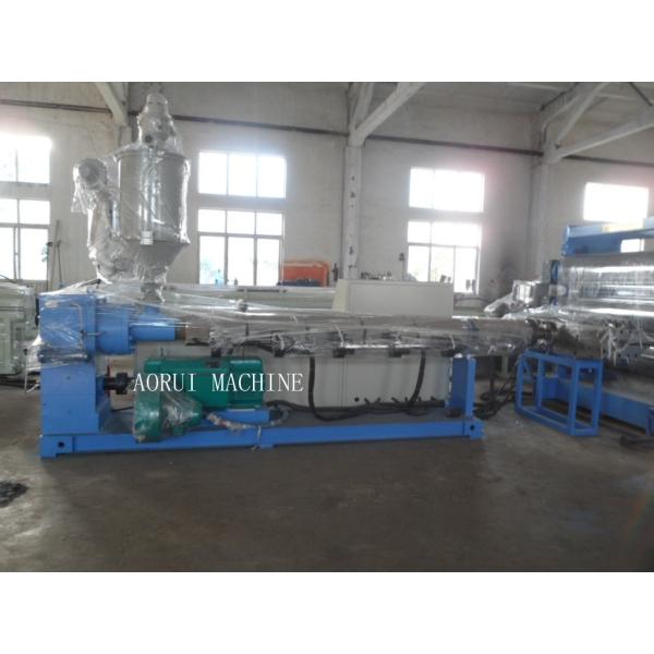 Solid Door WPC Plastic Board Extrusion Line With Conical Twin Screw