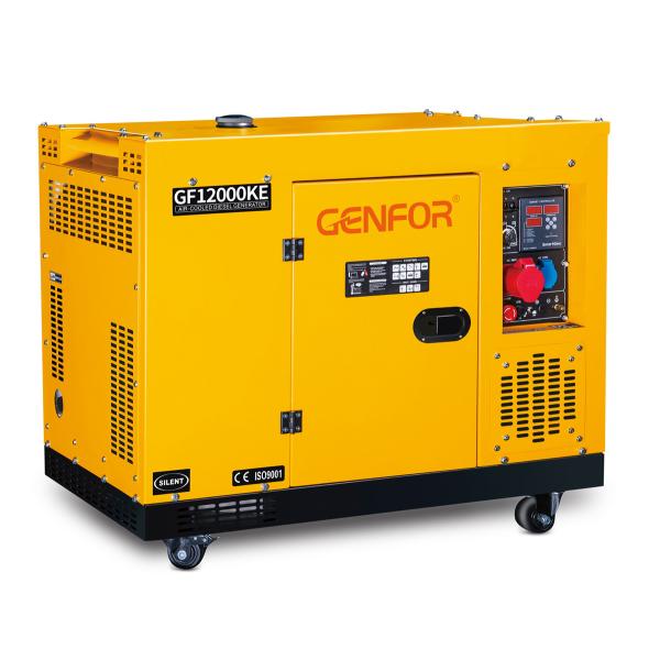 12KW Stable Performance High Output Alternator Brush Excitation Type
