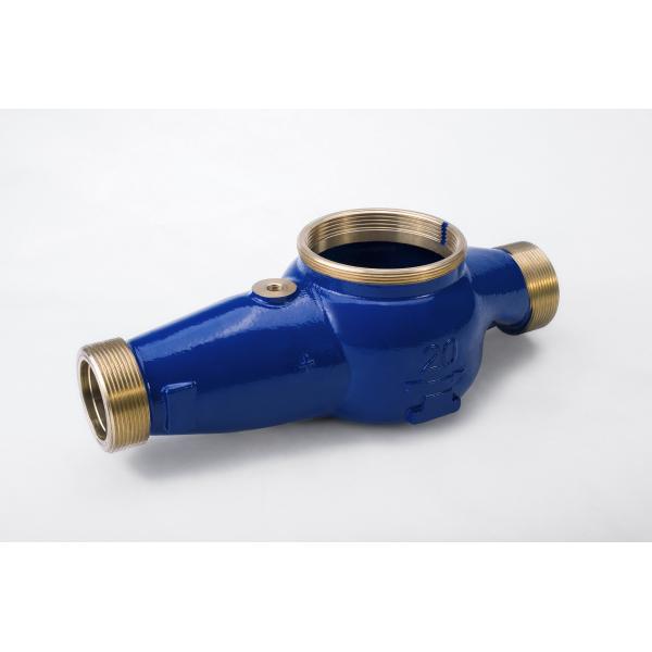 High Capacity Water Flow Meter Body Anti Magnetic Type For Cold Water
