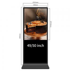 Quality 49 Inch Touch Screen Digital Signage / Hd Kiosk Touch Screen Monitor Display for sale