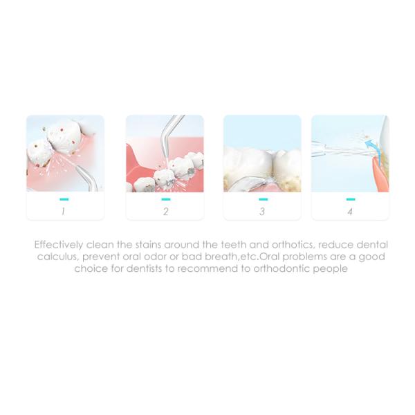 ABS PC 18W Water Flosser With UV Sterilizer Customized Logo For Sensitive Teeth