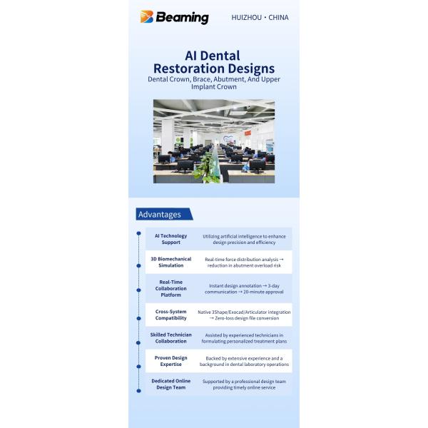 Custom Dental Design Service Abutments Braces Design Dental Lab