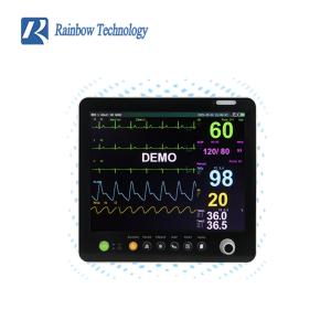 15 Inch Multi Parameter Patient Monitor High Integration Mirror Surface For Ward