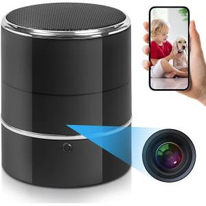 Quality Office Mini Spy Camera 1080P Wifi Bluetooth Speaker Hidden Camera for sale