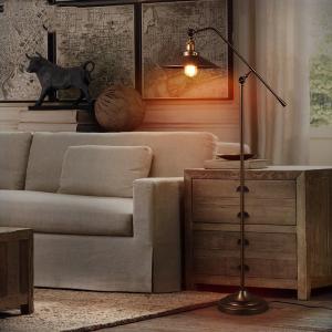 Quality Loft American Industrial Vintage Standing lamp Living room Study room Decor retro floor lamp(WH-VFL-09) for sale