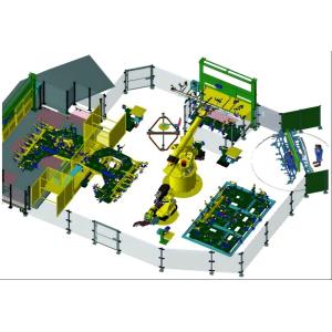 Customized Bodyside Welding Island Seimens PLC System