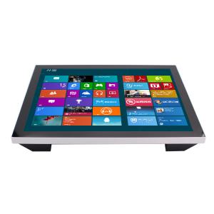 VESA Mount Interactive Touch Monitor 19 Inch Aluminum Profile PCAP Display