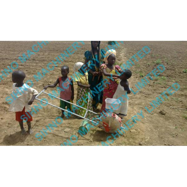 hand push corn seeder