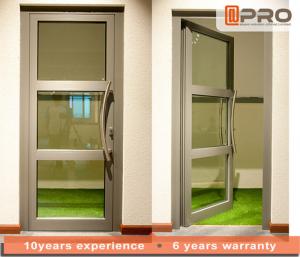 China Single Pane Internal Aluminium Glass Doors For Residential House Color Optional Types of hinges Doors Hinges Doors price on sale