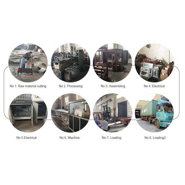 Multi Function Single Screw Plastic Extruder For PVC PE Pipe | Sheet Making recycling