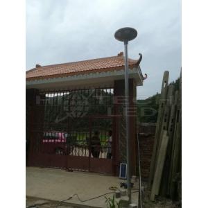 30W Smart UFO all in one integrated solar LED garden light, 360 degree lighting