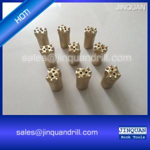 34mm 8 buttons 12 degree rock drilling tapered button bits