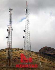 Radio base telecommunication towers