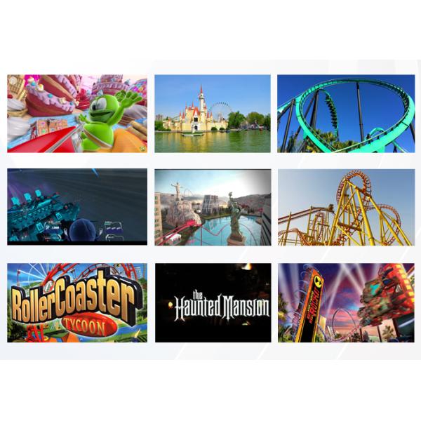 Card Payment 360 Video 9D Virtual Reality Simulator With Adult And Children Game