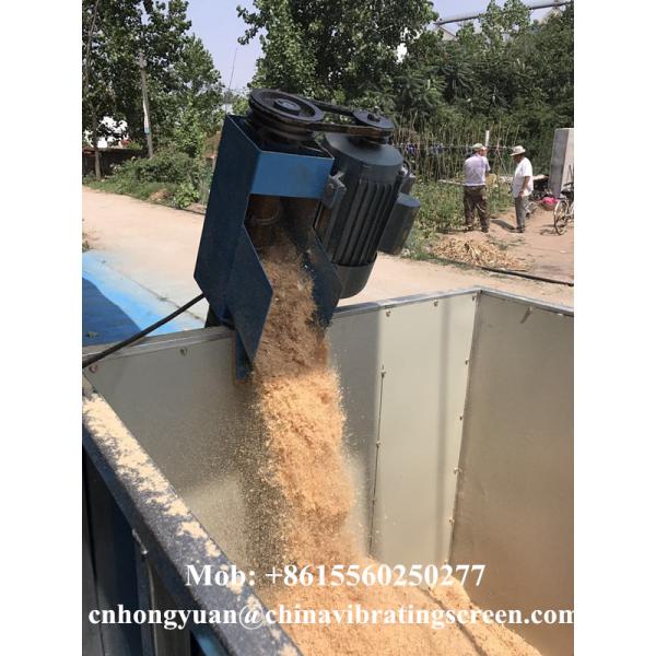 minitype sawdust helical screw conveyor