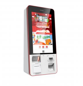 Quality Self Recharge Wall Mounted Kiosk , DIP Card Reader 3G Wireless Telecom Terminal for sale
