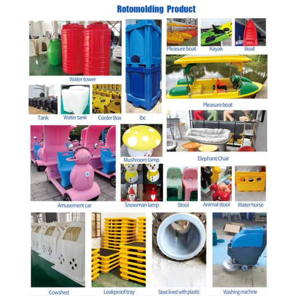Carousel Rotomolding Water Tanks Rotational Molding Machine for Septic Tank Making