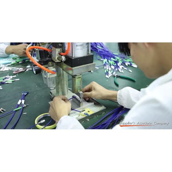 FTTH Patch Cord Fiber Crimping Machine , Optic Connector Crimping Machine