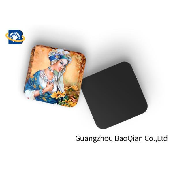 Mini 3D Personalised Tea Coasters / Cup Coasters , Custom Square Coasters Printing Placemat