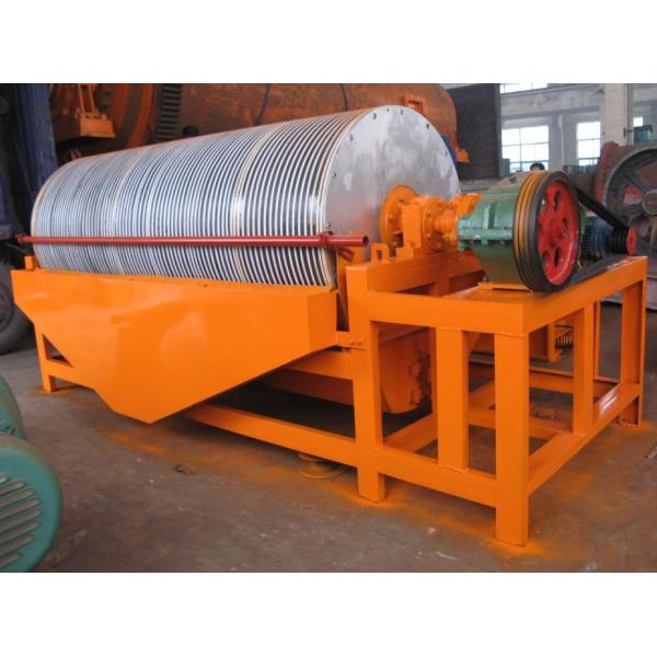 High Efficient Magnetic Separator Machine , Mineral Rare Earth Drum Magnetic Separator