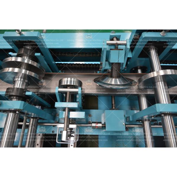Automatic Purlin Roll Forming Machine with Chain Transmission and PLC Control for Producing Various Sizes of C and Z Purlin Profiles