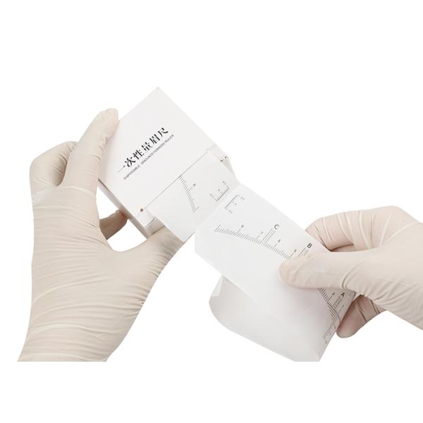 Permanent Makeup Disposable Eyebrow Tattoo Ruler Microblading Eyebrow Ruler