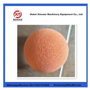 Quality Soft Medium Hard Concrete Pump Cleaning Ball Rubber Sponge Ball for sale