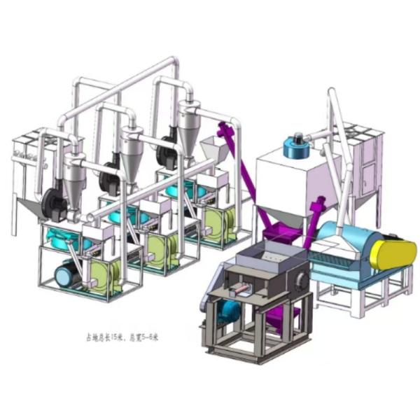 SPC Floor Recycling System Miller and Shadder