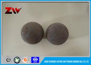 China Automatic Hot rolling Forged Grinding Balls , Air Hammer Forged Steel Grinding Ball on sale