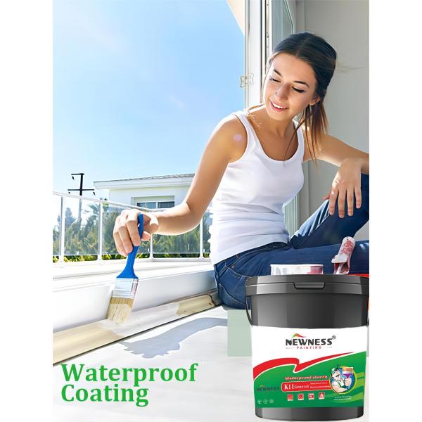 Spray Application One Component Waterproofing Coating for Shower Room PU Waterproof