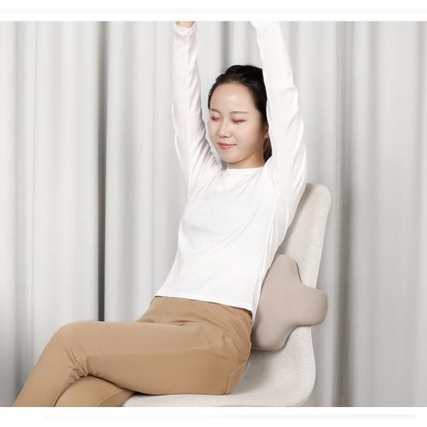 Anti Skid Rectangle Memory Foam Lumbar Cushion For Back Pain Relief