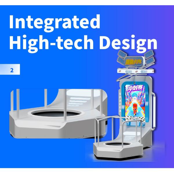 Full HD Camera Tracking Motion-Sensing Trampoline Responsive Sensing System