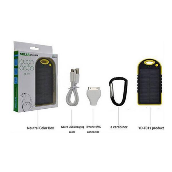 Emergency 5000mAh external power bank portable for cell phones