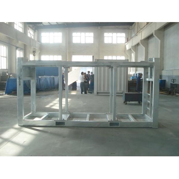 Steel or Plywood Floor 27ft DNV 2.7-1 Standard Heavy Duty Offshore Container Lifting Frame Skid Baskets