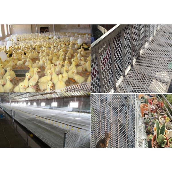 Anti - UV Constructing Plastic Wire Mesh Custom Size 1 mm - 4.5mm Thickness