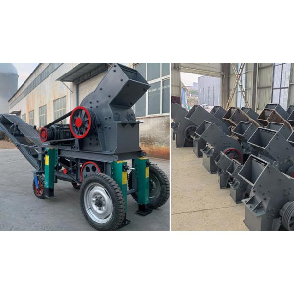 Mill Crusher 10-15t/h Capacity Jaw Crusher Machine With Vibrating Screen