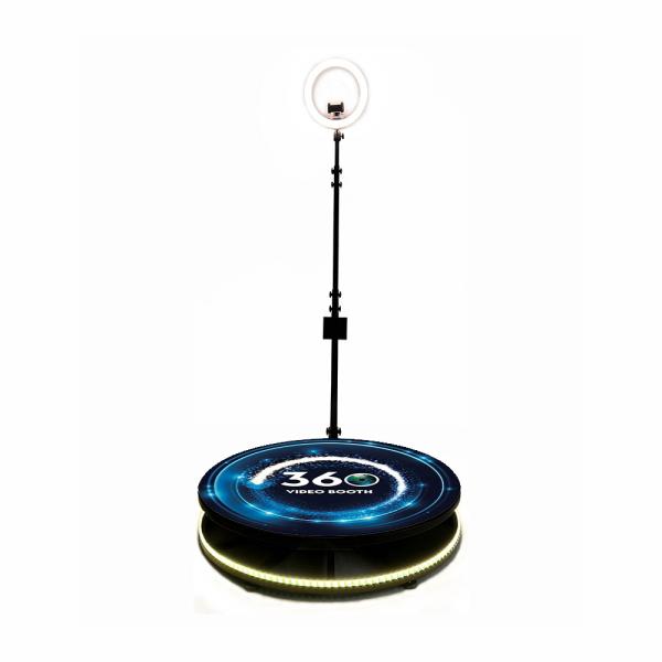Selfie Spin Camera 360 Photo Booth Automatic LED light For Parties