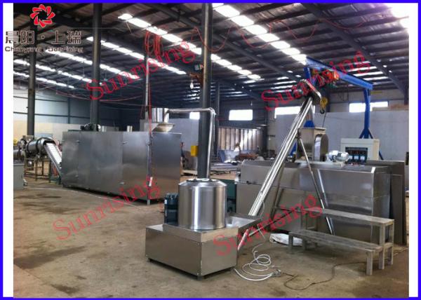 Buy Corn Snack Commercial Food Processing Equipment  , Corn Flour Kurkure Manufacturing Machine at wholesale prices