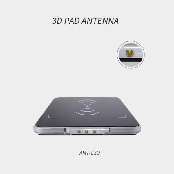 3D Pad RFID Reader Antenna For LED Tag Statistics Jewelry Inventory
