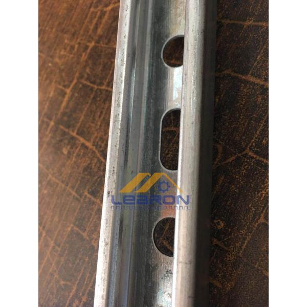 Post Punch And Track Cutting Solar Strut Channel Roll Forming Machine Long Life Time