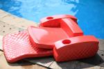 Cute Thick Closed Cell Foam Pool Floats Large Load Capacity With Cup Holders